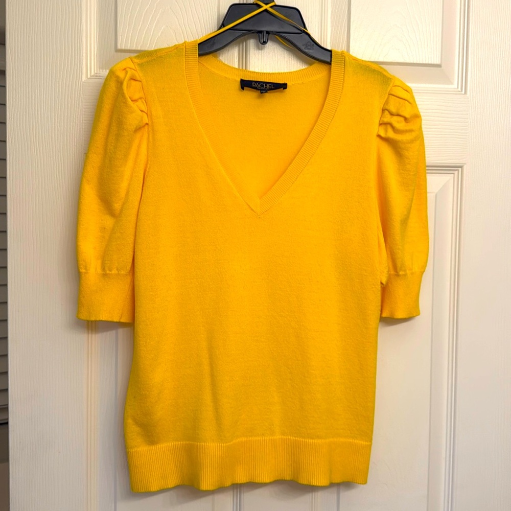 Cheery lightweight sweater yellow, size M